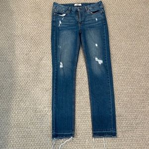 JBD straight leg dark wash denim. Size 29.
